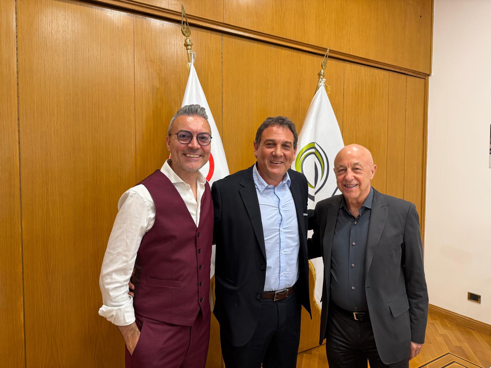 Reunión de Sergio Ramini en World Skate Roma